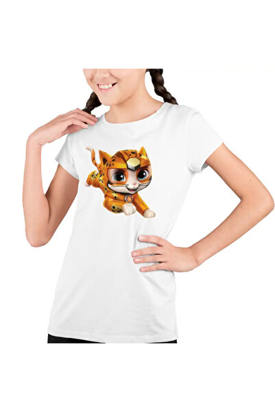 OEM Tricou Copii Fete Paw Patrol Cat Pack Wild Patrula Catelusilor