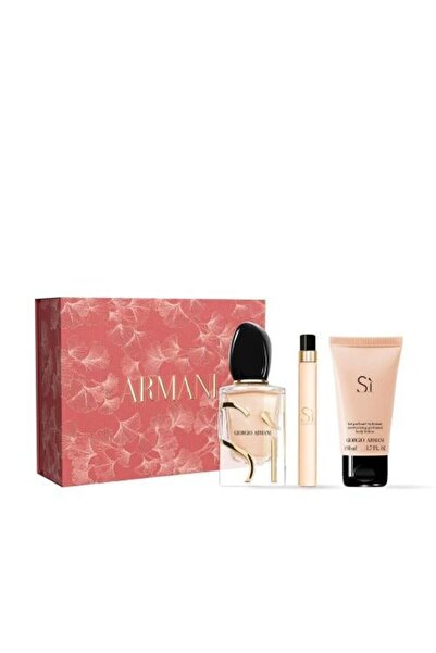 Giorgio Armani Armani Sì Eau de Parfum Gift Set for Women 50ml + 10ml Spray + 50ml Body Lotion