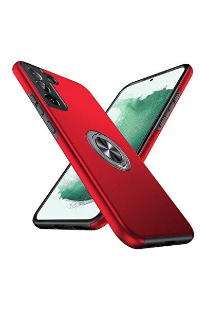 TYBO Protective Case for Samsung Galaxy S22 Plus — Hybrid Shockproof with 360° Rotating Ring Kickstand