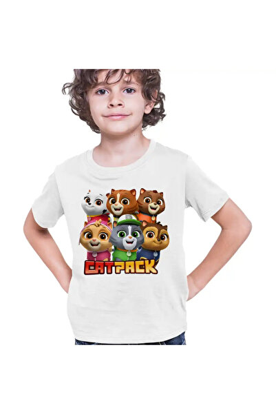 OEM Tricou Copii Baieti Paw Patrol Cat Pack Patrula Catelusilor