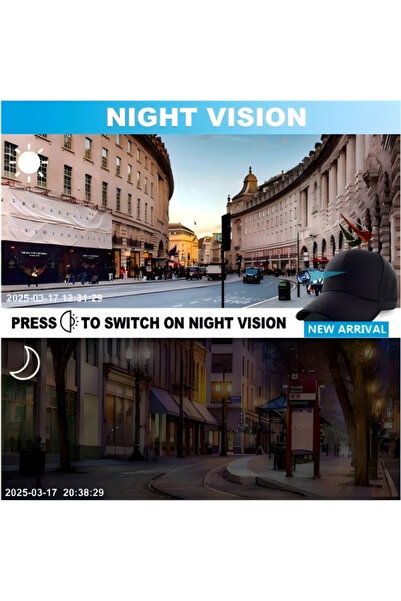 Imou Wireless Wifi Hat Mini Camera, Spy Camera with Full HD 1080P and Live Streaming via App