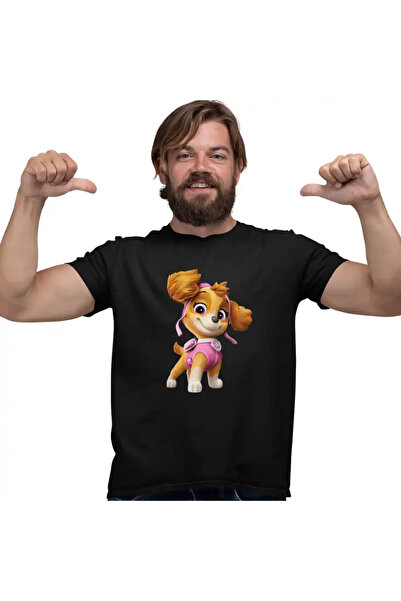 OEM Tricou Barbati Paw Patrol Skye Patrula Catelusilor Pilot