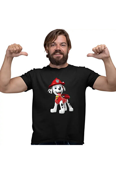 OEM Tricou Barbati Paw Patrol Marshall Patrula Catelusilor Politist