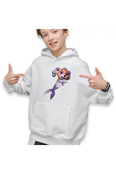 OEM Hanorac Copii Baieti Paw Patrol Merpups Coral Patrula Catelusilor Catei S...