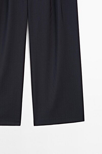 Massimo Dutti %100 yün çift pensli pantolon - STUDIO