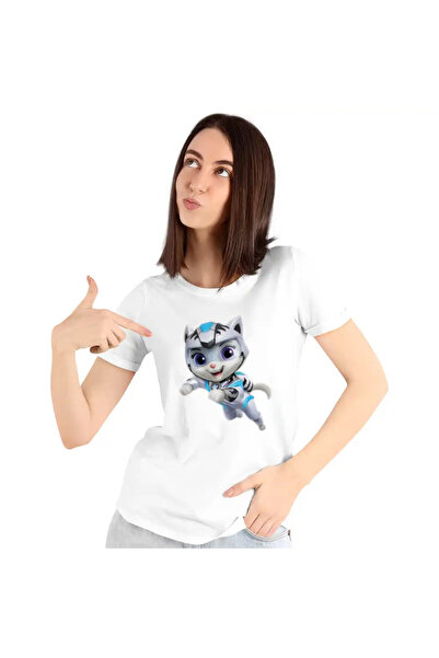 OEM Tricou Femei Paw Patrol Cat Pack Rory Patrula Catelusilor