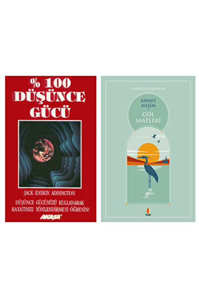 Kapı Yayınları %100 Düşünce Gücü + Göl Saatleri