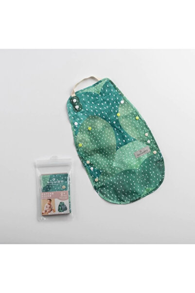 Miniware Baveta bebelusi 2 in 1 Catch & Cover, Prickly Pear