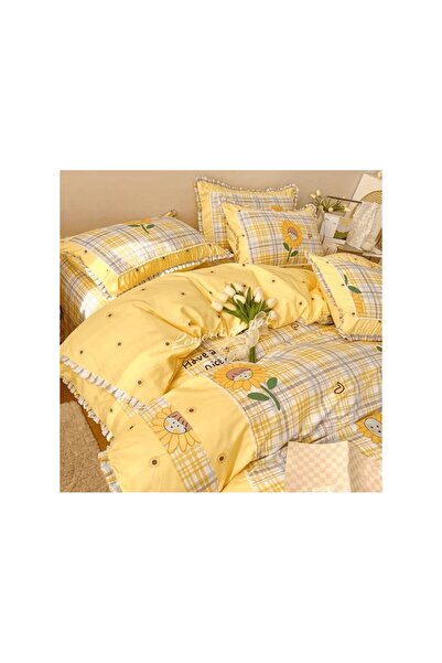 BED DELUXE Soft Touch Cotton Linen with Ruffles BV018