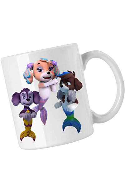 OEM Paw Patrol Merpups Dog Mug Mermaid Paw Patrol Puppy