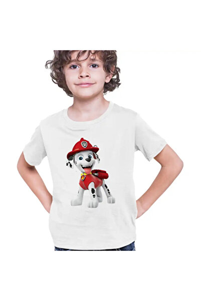 OEM Tricou Copii Baieti Paw Patrol Marshall Patrula Catelusilor Politist