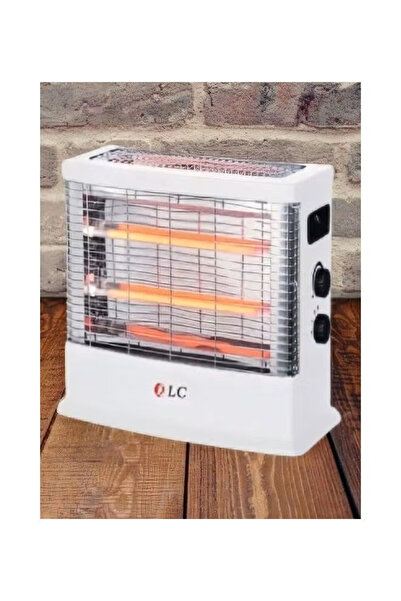 DLC Electric Heater with Four Tubes (1 Top + 3 Front) Quartz Heating 1800W