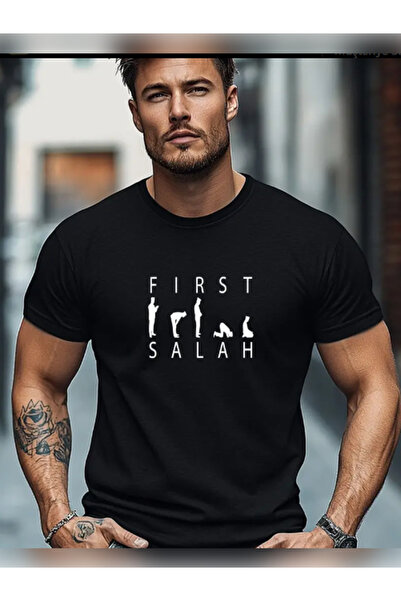 TİMİSİVA Μπλουζάκι Unisex oversized FIRSSALAH με τύπωμα από βαμβακερό λαιμόκο...