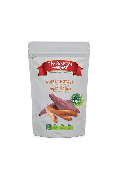 Premium حصاد البطاطا الحلوة المطهوة على البخار والمحمصة، 100 غرام