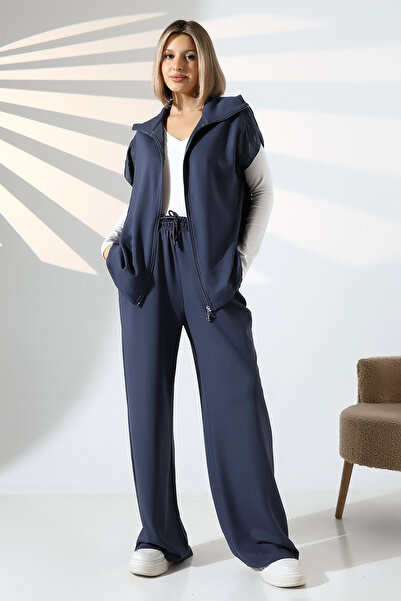 lubiti طقم ملابس مكون من سترة وبنطلون مصنوع من المودال