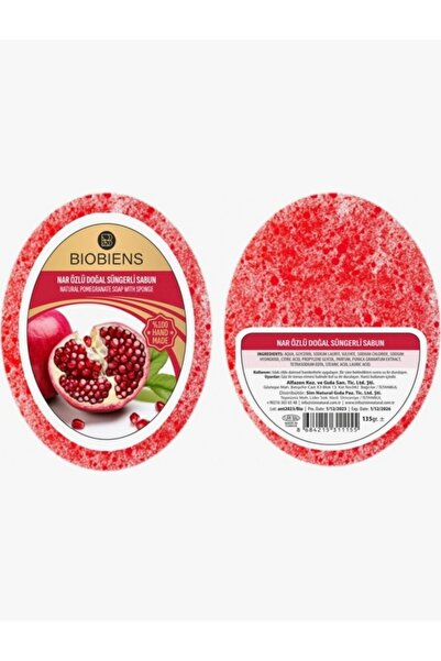 Biobiens Pomegranate Extract Shower Soap 135 Gr