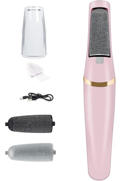 Generic جهاز كهربائي لإزالة مسامير القدم - أداة باديكير احترافية، بكرتين، سرعتان