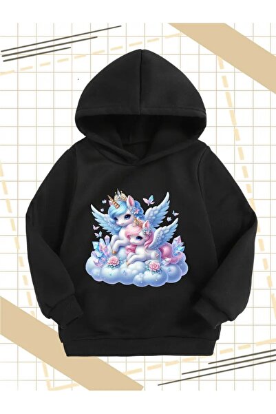 oneagılyazı Slatka majica sa jednorogom za devojčice