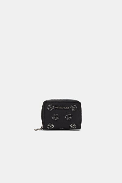 Stradivarius Dikdörtgen parlak cüzdan