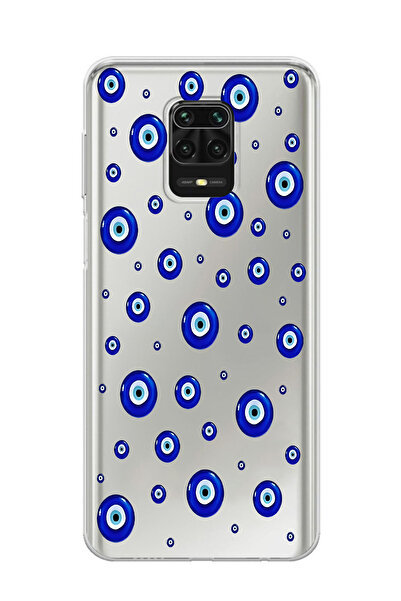 Elorakılıf Xiaomi Redmi Note 9 Pro Uyumlu Baskılı Yumuşak Silikon Şeffaf Tele...