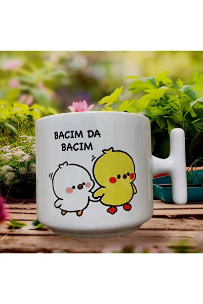 GameFruy Bacım Da Bacım Double Sided Printed Mugs - Ceramic Tea, Coffee Gift Cup