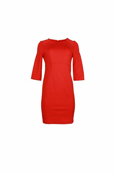 ONLY Rochie Amsterdam Roșie - XS, Negru, 63% viscoză, 37% nailon