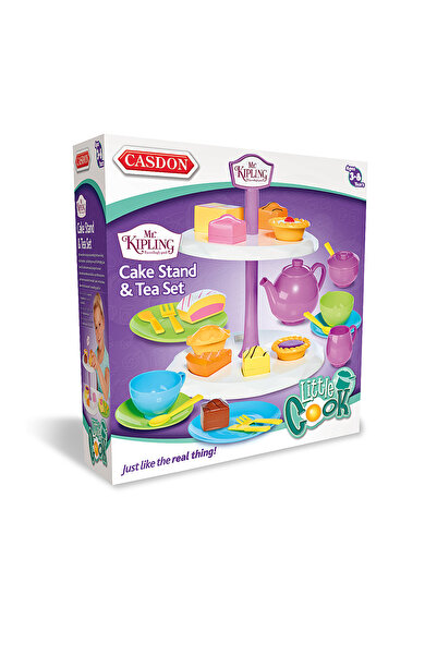 Casdon Set de prajituri si ceai Mr. Kipling, Multicolor, +3