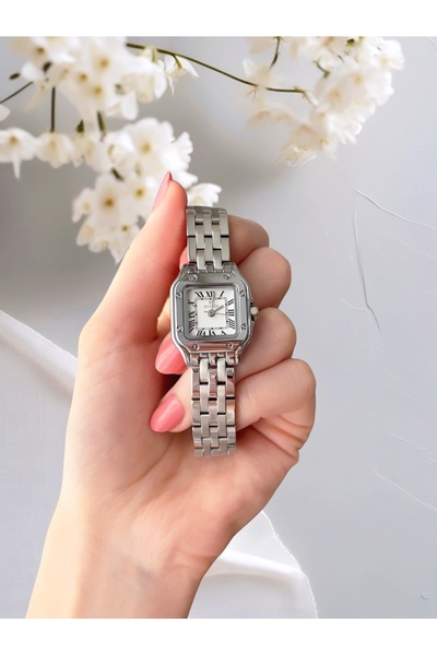 Homies Steel Cord Square Studded Case Women's Wristwatch, Gift Box and Bracelet Gift