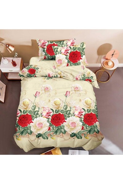 naniland.ro 3D non-elastic bed linen - 4 pieces Caty XU018
