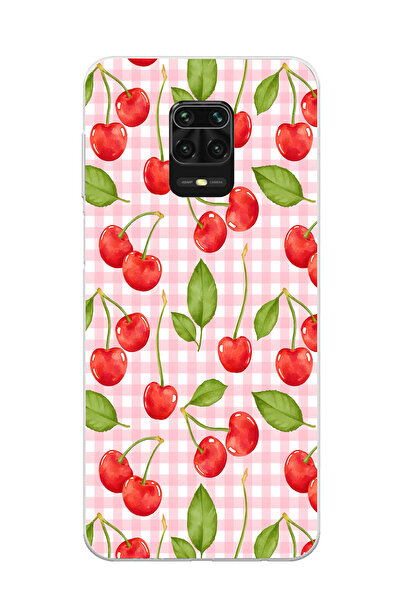 Elorakılıf Xiaomi Redmi Note 9 Pro Uyumlu Baskılı Yumuşak Silikon Şeffaf Tele...