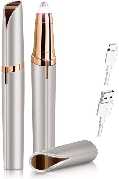 Generic Eyebrow Hair Remover, LED Light, Multi-Functional Facial Hair Trimmer for Women