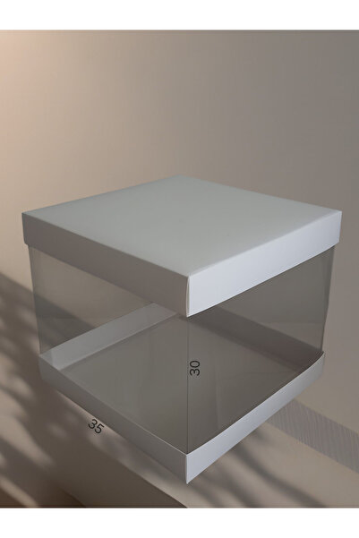 BOXSTATION 35x35x30 Bohça_hediye_pasta kutusu 1 adet