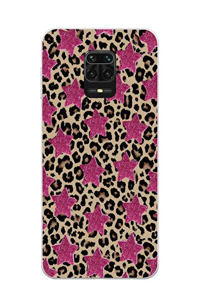 Elorakılıf Xiaomi Redmi Note 9 Pro Uyumlu Baskılı Yumuşak Silikon Şeffaf Tele...