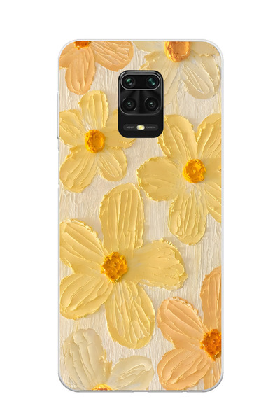 Elorakılıf Xiaomi Redmi Note 9 Pro Uyumlu Baskılı Yumuşak Silikon Şeffaf Tele...