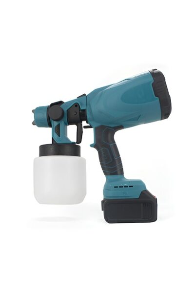 NEO Professional Electric Paint Sprayer, Cordless, 120W, 21V, with Li-Ion Battery, 800 ml capacity,