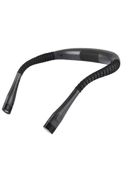 OEN Portable USB rechargeable LED reading lamp, flexible, 3 color modes and 3 intensity levels, black