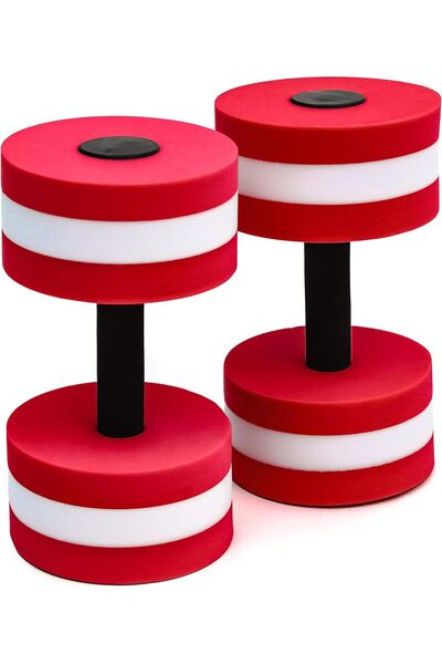 Trademark Innovations Lightweight Water Exercise Dumbbells - 2-Pack Foam (Trademark Innovations)