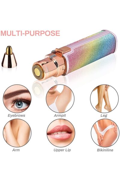 Generic Portable 2 in 1 Eyebrow & Nose Hair Remover Trimmer (Pack-1)