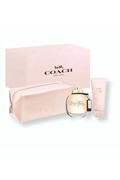 Coach New York EDP 90 ml + Body Lotion 100 ml + Bag - For Women