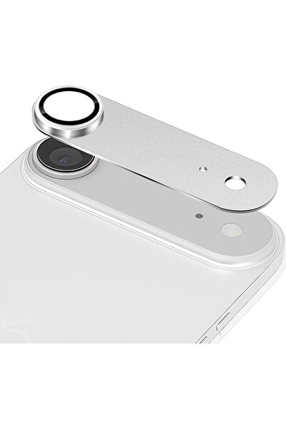 m.tk moveteck Apple iPhone 17 Air Compatible Camera Lens Protector with Metal Frame Apparatus Full Coverage Protective Glass