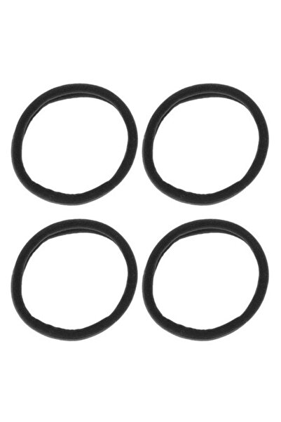 ANTBRO - Set de 4 elastice negre din țesătură terry, XL