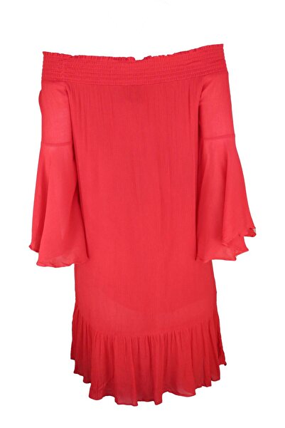 Vero Moda Naomi Red Dress - M, Red, 100% cotton