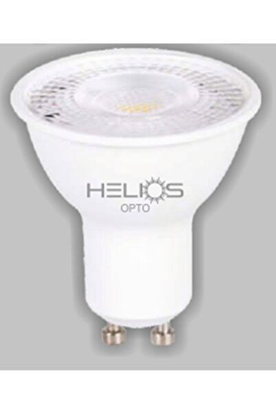 Helios Opto 7W GU10 LED Ampul – Beyaz Işık, 220V, Enerji Tasarruflu Spot Ampul
