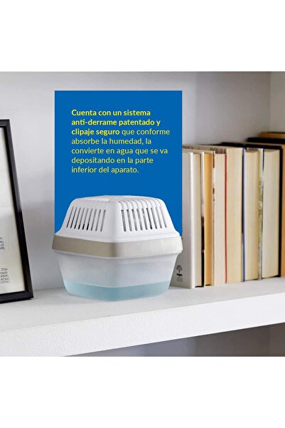 Humydry Premium Plus 500 g dehumidifier with anti-humidity tablet, ideal for rooms up to 15 m²