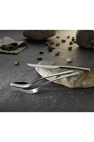 Arsel Iris Sade 30 Piece Knife-Free Cutlery Set for 6 People, 304 Quality