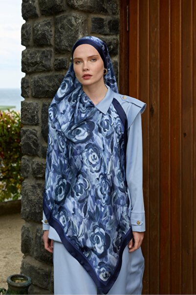 İpekhan Winter Bloom Hint İpek Şal 5014