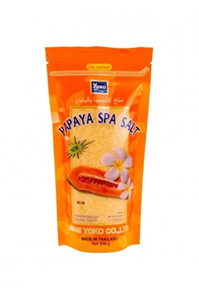 YOKO مقشر الجسم بملح البابايا سبا - 300 جرام