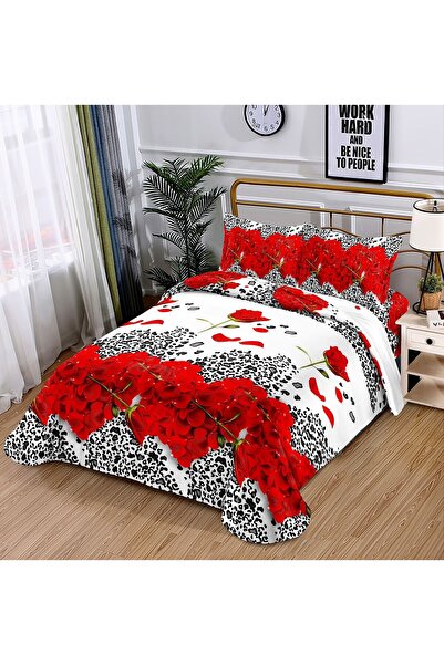 naniland.ro 3D non-elastic bed linen - 4 pieces Sassy XU019