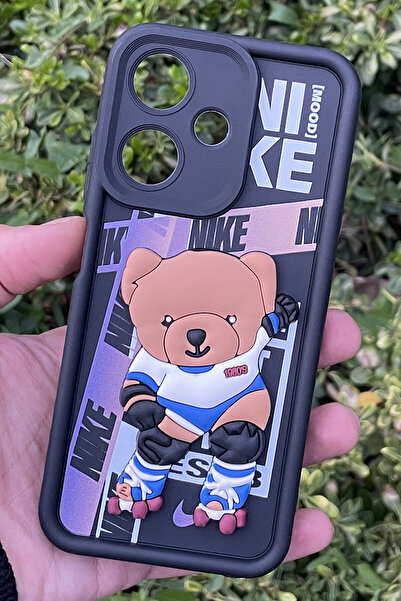 CEPSTOK غطاء حماية من السيليكون مضاد للصدمات لهاتف Infinix Hot 30i مع تصميم د...