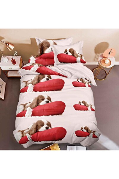 naniland.ro 3D non-elastic bed linen - 4 pieces Chloe XU028